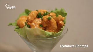 PF Changs Style Dynamite Shrimps Recipe by Chefu [upl. by Tingey]