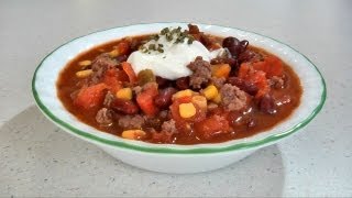 Crock Pot Taco Soup Recipe  Amys Cooking Channel [upl. by Adnolohs]