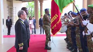 Remise de lettres de créance au Président de la République Son Excellence Monsieur Patrice Talon [upl. by Krissy447]