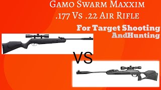 Gamo SWARM Maxxim G2 177 Vs 22 Air Rifle [upl. by Brianna]