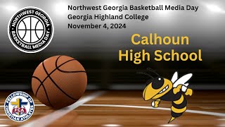 NWGA Basketball Media Day Calhoun High School [upl. by Cleasta]