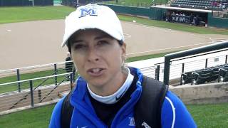 Softball Windy Thees Postgame Interview  Feb 25 2011 [upl. by Sima]