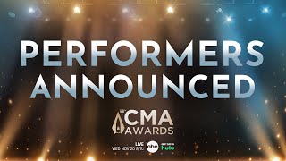 First CMA Awards 2024 Performers Announced [upl. by Aerol]