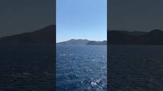 Marella Discovery sailaway from Patmos Greece cruiseshorts [upl. by Tammie422]