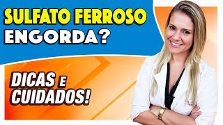 Sulfato Ferroso Engorda DICAS E CUIDADOS [upl. by Corabelle]