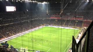 San Siro  Inter Mailand  AC Mailand 00 19042015  groundhopping [upl. by Echo162]