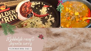 Japanse curry recept  Simpeler leven 🍃 Vlogmas ‘24 [upl. by Arrak130]