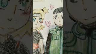 ShikaTema💚💛NejiOtaku shikamaru temari naruto shorts [upl. by Cordier509]