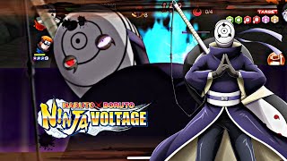 MADARA White Mask VS KAGUY IN ROUNDUP MISSION IN NARUTO X BORUTO NINJA VOLTAGE GAMEPLAY in Hindi [upl. by Tiphani654]