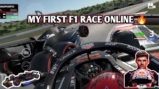 MY FIRST F1 RACE ONLINE 🔥 MONOPOSTO RÍ [upl. by Viv]