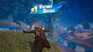 ARMORED BATMAN ZERO Skin Solo Gameplay in FORTNITE [upl. by Athalia279]