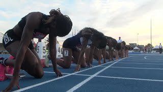 Womens 100m Champ Repeats Title at 2023 Bell Canadian Track Champs [upl. by Zimmermann]