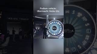 GTA Podium vehicle  Ubermacht Rebla Gts gtaonline gta5 gta dimond playstation [upl. by Amilah]