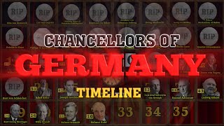 Chancellors of Germany Timeline 18152023 [upl. by Amekahs588]