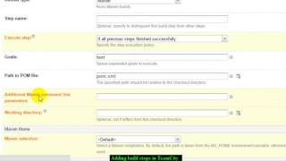 Adding build steps in TeamCity [upl. by Ecitnirp296]
