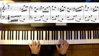 El Choclo  Tango  Easy Piano Cover  Sheet Music [upl. by Sherilyn]