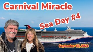 Carnival Miracle Day 10 Sea Day [upl. by Antsirhc]