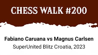 Fabiano Caruana vs Magnus Carlsen • SuperUnited Blitz Croatia 2023 [upl. by Denn751]