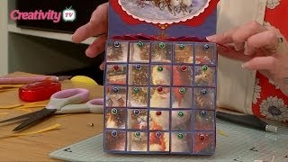 Make a Refillable Advent Calendar  docrafts Creativity TV [upl. by Adnahs]