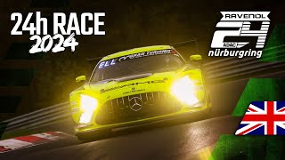 Qualifying 2  ADAC RAVENOL 24h Nürburgring 2024  🇬🇧 [upl. by Tiffa]