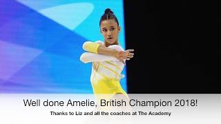 Amelie Morgan  Junior British Champion 2018 [upl. by Thorncombe]