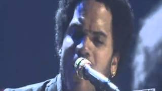 Lenny kravitz Again MSN Live [upl. by Elehcor427]