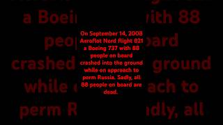 Tragic story of Aeroflot Nord flight 821 DON’T DRINK AND FLY [upl. by Aniled690]