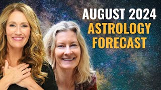 August 2024 Astrology Forecast Key Transits amp Energies with Andrea Michelle [upl. by Akinhoj]