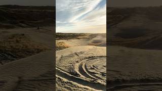 Sand was thick today usually get about 200ft on this jump sandmaster honda mtb dirtbike dunes [upl. by Kliman]