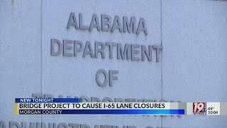 Bridge project to cause 165 lane closures January 27 2024News 19 at 10 pm  Weekend [upl. by Rossie]