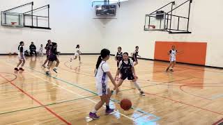 16U Girls  Purple vs White  NOV 2 2024  1st Half [upl. by Ettezzus]