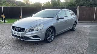 VOLVO V60 20 RDESIGN Diesel AUTOMATIC Reg 2011 Miles 139k Full Service History Jul MOT HPI Clear [upl. by Daryn]