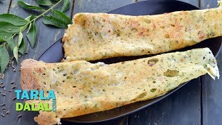 Rava Dosa by Tarla Dalal [upl. by Drofla]