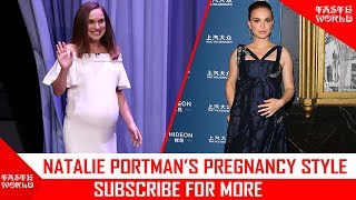 NATALIE PORTMANS PREGNANCY STYLES NEW FASHIONS  2017 [upl. by Chrysa408]