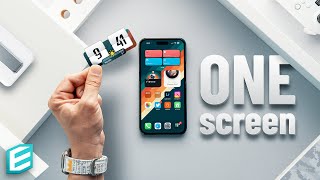 Home Screen Setup Tutorial iOS 15  iPhone 13 Pro [upl. by Nagear]