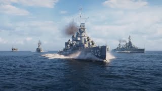 Jugando con acorazados en World of Warships parte 2 [upl. by Noiwtna533]