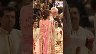 PM Narendra Modi Blessed Anant amp Radhika Ambani  FocusNews ambani wedding viral modi [upl. by Juliana109]