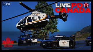 FiveM LivePD Canada Greater Ontario Roleplay  Police Helicopter Falls Out Of The Sky gta5rp [upl. by Jess341]