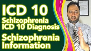 ICD 10 Schizophrenia  ICD 10 for schizophrenia  ICD 10 Diagnosis  Paranoid Schizophrenia [upl. by Eniarral]