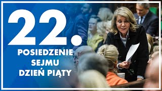 22 posiedzenie Sejmu  dzień piąty 27 listopada 2024 r [upl. by Rehm]