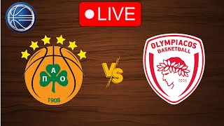 🔴 Live Panathinaikos vs Olympiacos  Live Play By Play Scoreboard [upl. by Tennes]