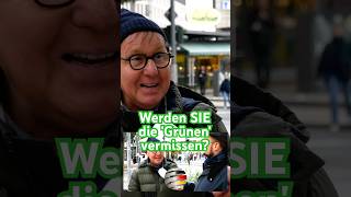 Wir befragen Bürger in Dresden „Werden SIE die Grünen vermissen“ [upl. by Akselaw]