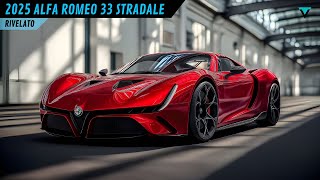 2025 Alfa Romeo 33 Stradale  A highly exclusive model [upl. by Dreddy]