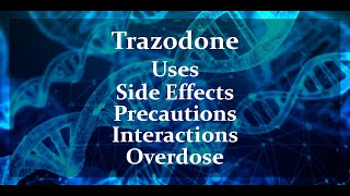 Trazodone HCL  Uses Side Effects and More [upl. by Ellertal]