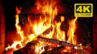 🔥 Cozy Fireplace 4K 12 HOURS Fireplace with Crackling Fire Sounds Fireplace video for TV 4K [upl. by Alyel]