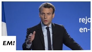 Je suis candidat à la Présidence de la République  Emmanuel Macron [upl. by Strep]