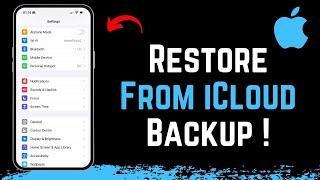 How to Restore iPhone from iCloud Backup [upl. by Greene]