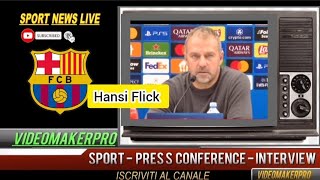 Hansi Flick post Stella RossaBarcellona 25 press conference [upl. by Ykcin]