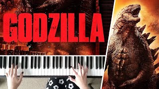 Main Theme  Godzilla ALEXANDRE DESPLAT  PIANO COVER [upl. by Ahtaela]