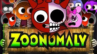 Incredibox Sprunki RED  Zoonomaly Theme Song Cover [upl. by Enajiram]